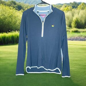 Magnolia Lane Collection Master's 1/4 Zip Black Women's Medium